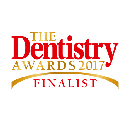 The dentistry awards 2017 finalist badge